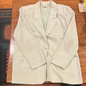 Jaclyn Smith Elegant Cream Blazer